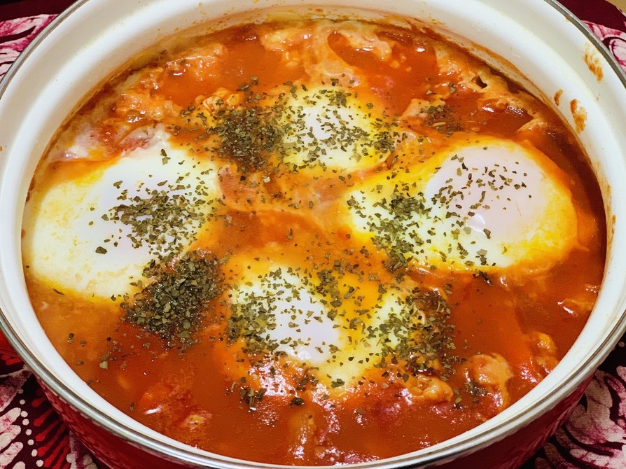 Shakshouka(シャクシューカ) by ♪Miwa♪ 【クックパッド】 簡単おいしいみんなのレシピが396万品