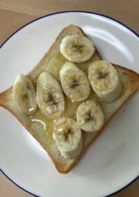 ハニーバナナトースト