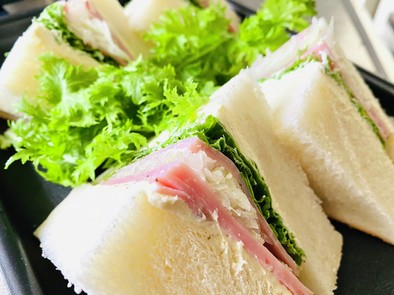 【おうちモーニング】食パンでカルネ風の写真