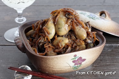 生姜のきいた✨牡蠣の佃煮の写真