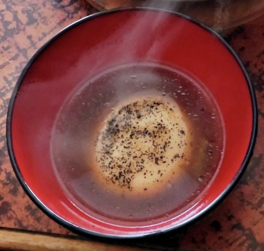 茶殻の雑煮の画像
