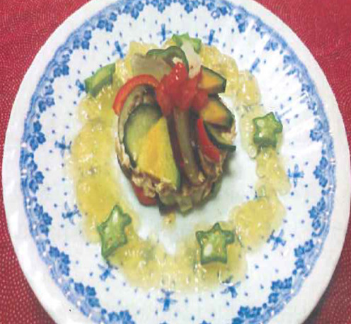 夏野菜のセルフィーユの画像