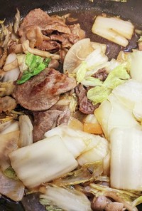 牛肉と野菜の和風煮