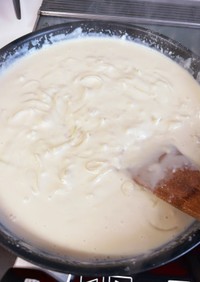 簡単　ダマにならない米粉のホワイトソース