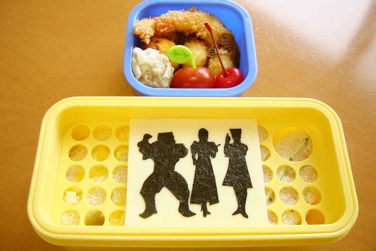 ネオテーラ シルエットお弁当 キャラ弁 レシピ 作り方 By こひつじ母さん クックパッド