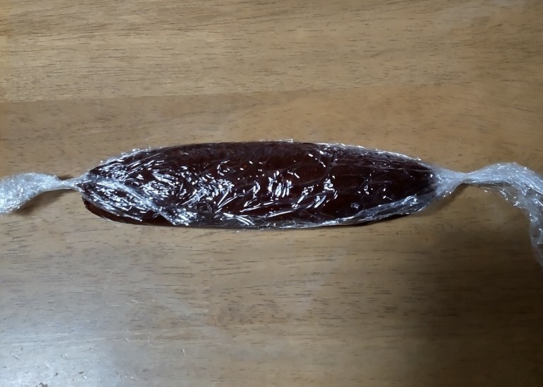チョコサラミ：オートミール使用の画像