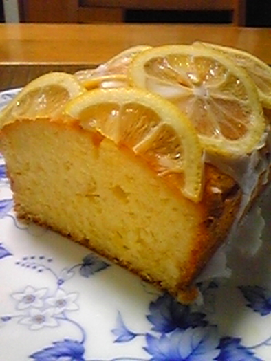レモンの風味たっぷり♪レモンケーキの写真