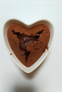 バレンタインに♡米粉のチョコレートケーキ