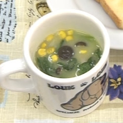 野菜の簡単スープの画像