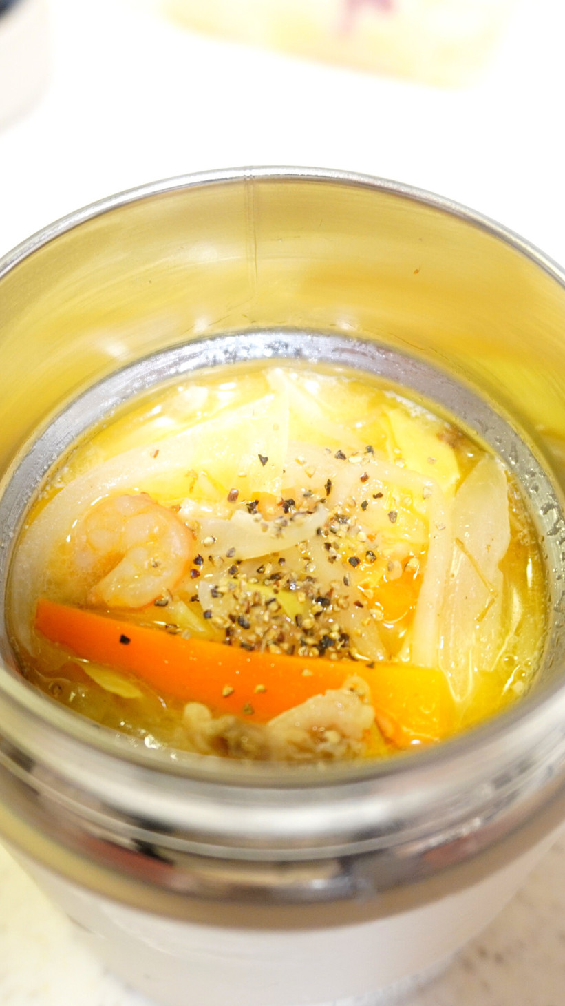 野菜たっぷりちゃんぽんスープ の画像
