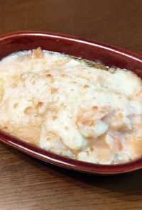 カレイと白菜の味噌シチューグラタン