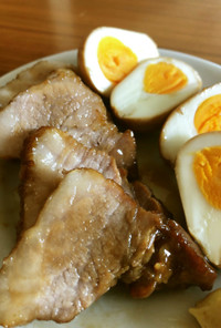 甘辛煮豚と煮卵