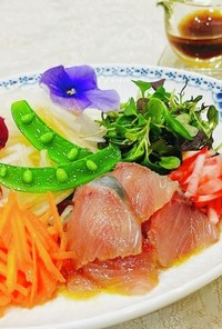 ふくらぎのサラダ～魚の駅生地～