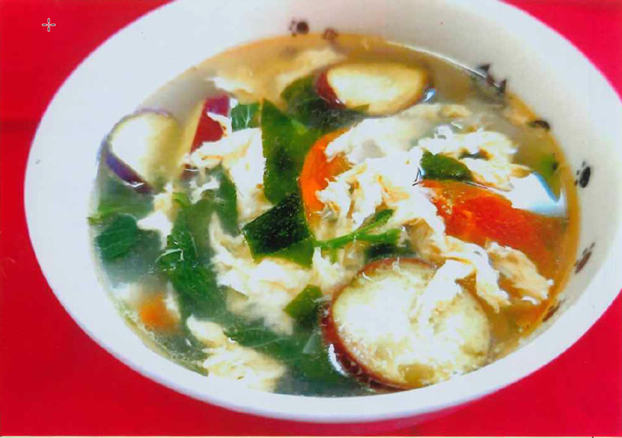 地元野菜のたっぷりスープの画像