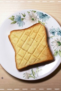 朝食にも！メロンパン風トースト