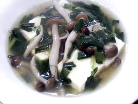 【簡単】にらのあんかけ豆腐