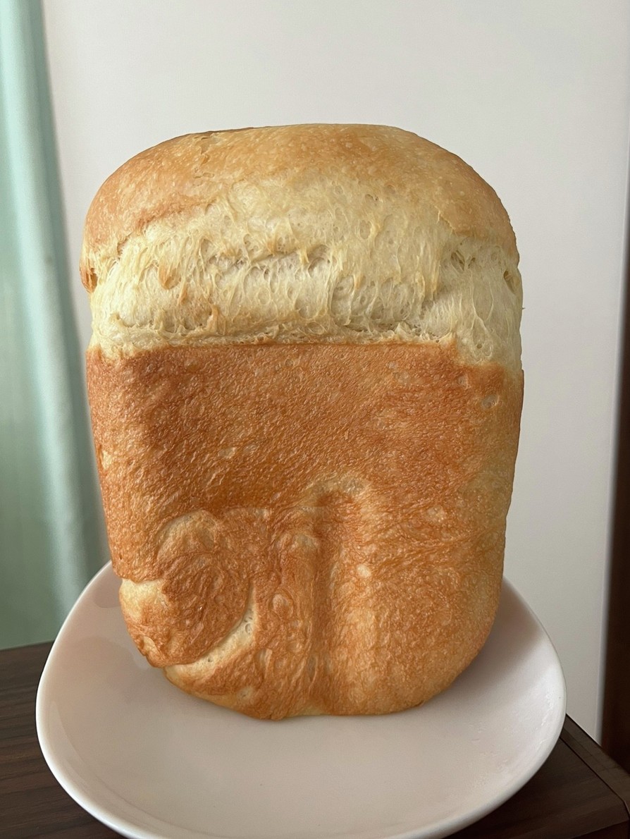 HBで生食パン風！しっとりもちもち食パンの画像