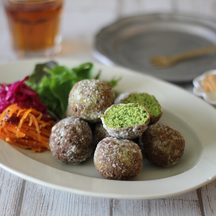 素早く簡単なハーブファラフェルのレシピ