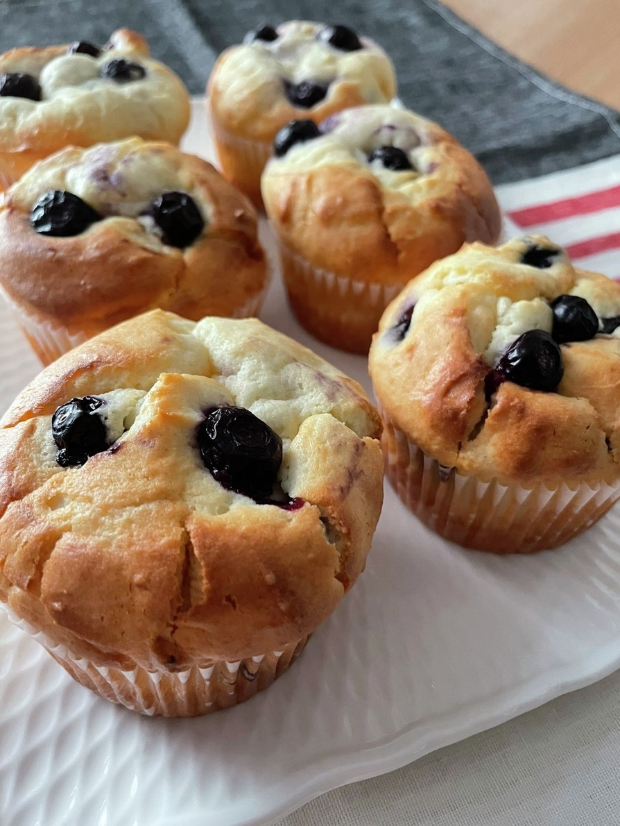 アニスとブルーベリーのマフィン レシピ