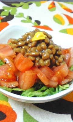 納豆とトマトde～なっトマトう～の画像