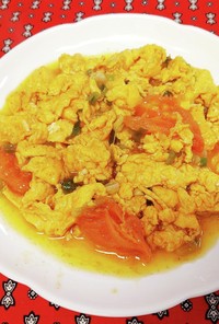 すき焼き☆卵とトマトの炒め物