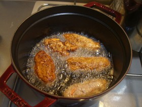 ストウブで簡単☆自家製さつまあげ