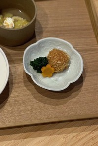 離乳食かぼちゃと玉ねぎのクリームコロッケ