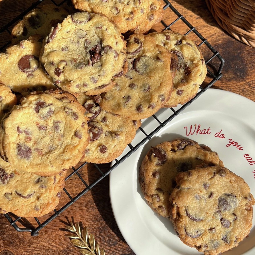 オレンジチョコチップクッキーのレシピ