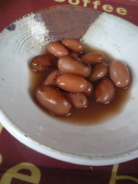 圧力鍋で5分 金時豆の甘煮