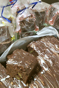 ☆大量生産用のチョコレートケーキ