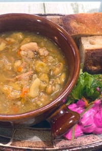 緑大豆の　erwpsen soep