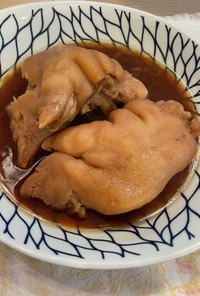 豚足の甘辛煮（台湾風味）