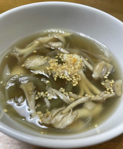【腸活】舞茸スープの写真