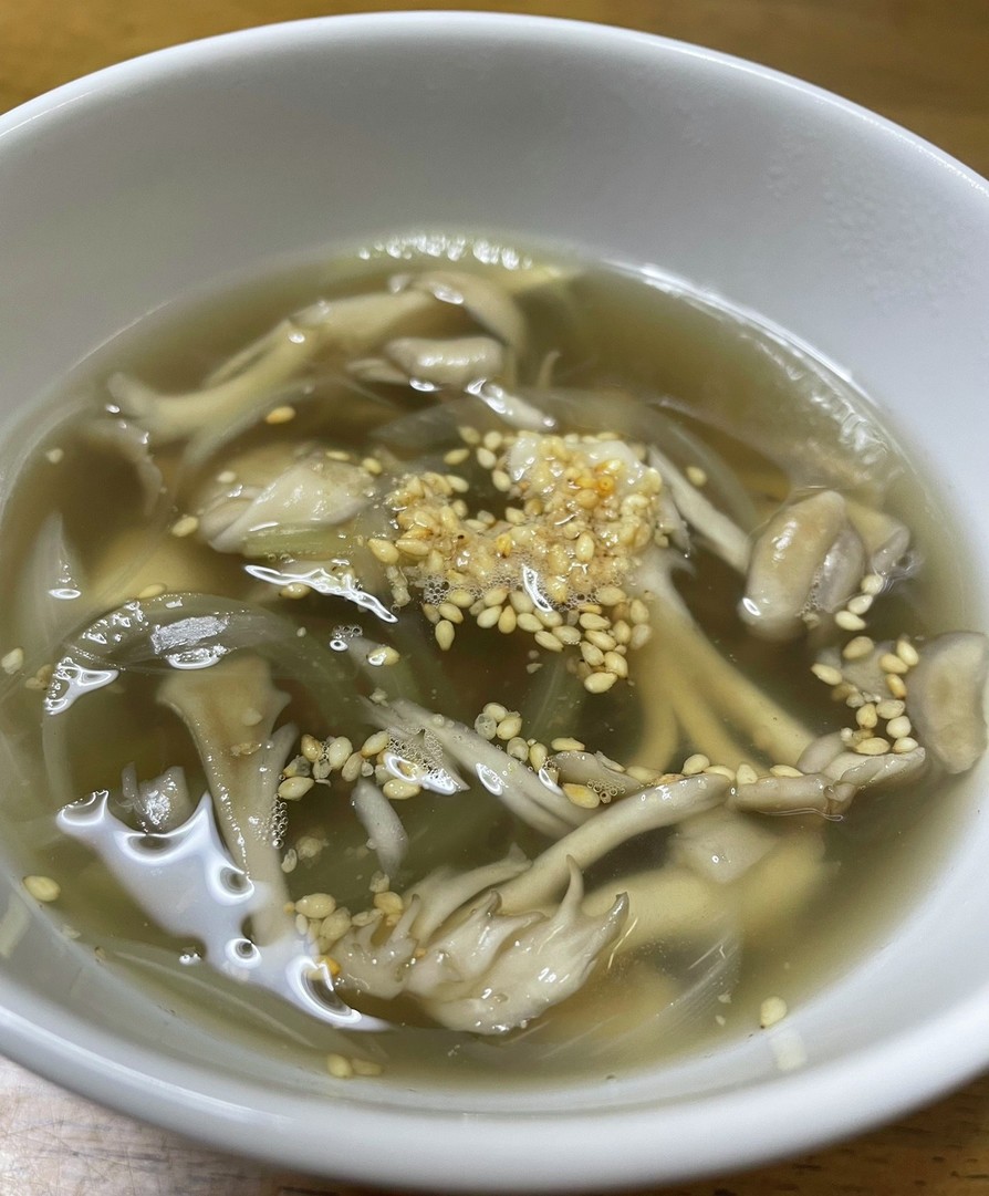 【腸活】舞茸スープの画像