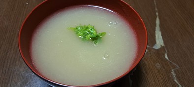 かぶの煮物リメイクスープの写真