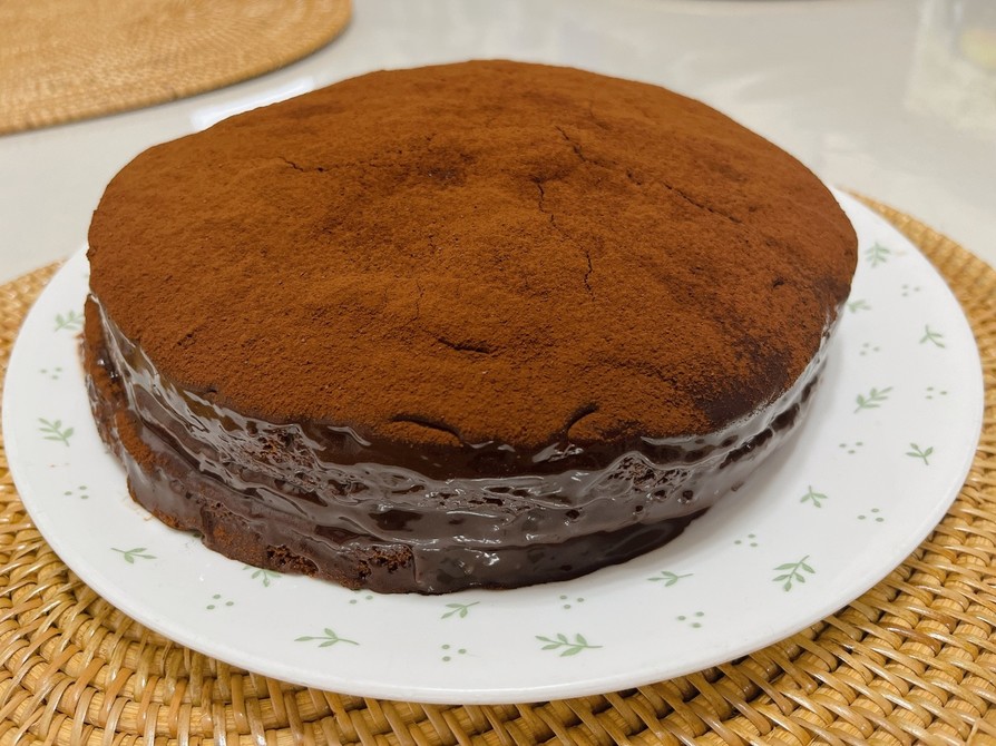 米粉のチョコケーキの画像
