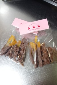 チョコ菓子3種