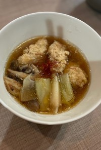 鶏団子 の つけつゆ