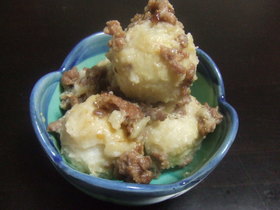 簡単♪ 里芋の味噌バター風味