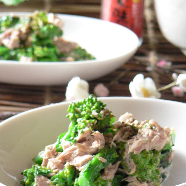 菜の花のツナマヨ和え レシピ 作り方 By おしす クックパッド 簡単おいしいみんなのレシピが370万品