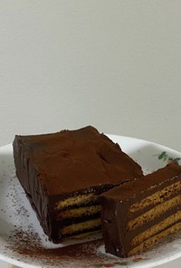 簡単!生チョコクッキーケーキ