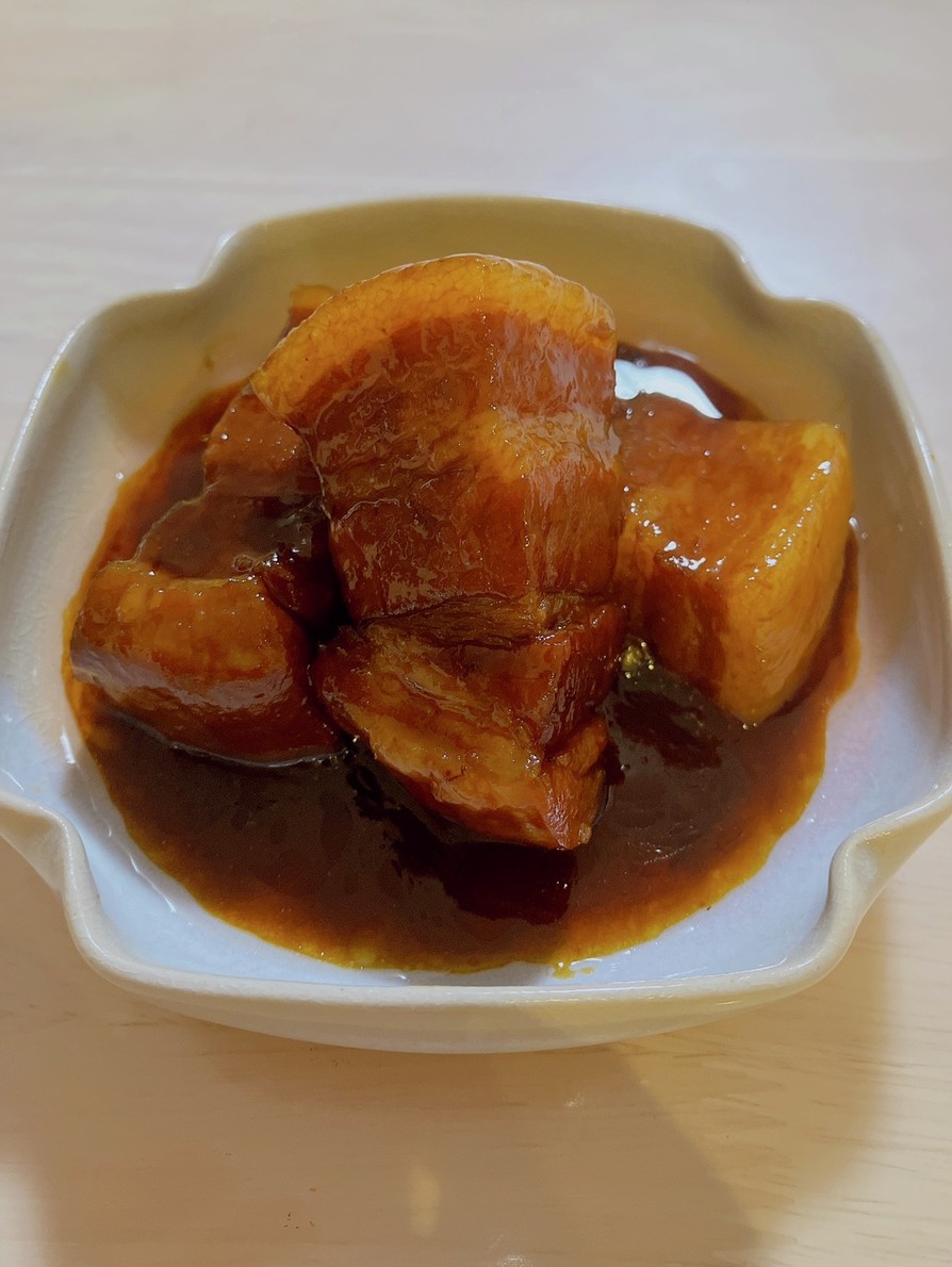 東坡肉　豚バラ肉の角煮の画像