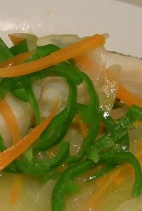 鱈の野菜蒸し