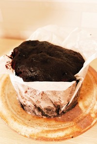 【レンジで簡単】栄養士の濃厚チョコケーキ