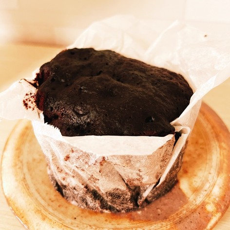 【レンジで簡単】栄養士の濃厚チョコケーキ
