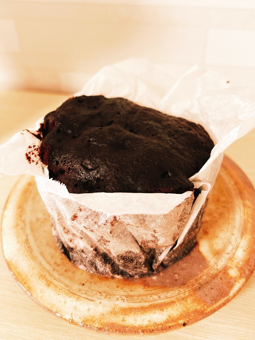 【レンジで簡単】栄養士の濃厚チョコケーキの画像