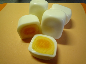 四角い?ゆでたまごの作り方(^O^)!