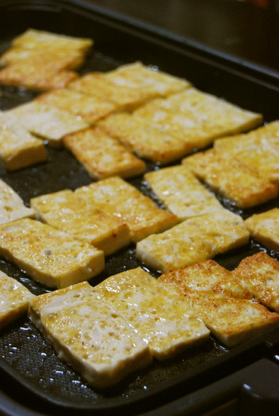 豆腐のバター焼きの写真