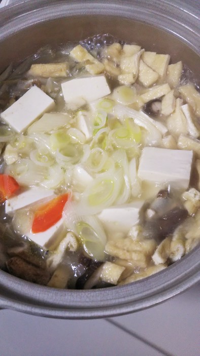 塩麹で作る 野菜たっぷりスープ鍋の写真