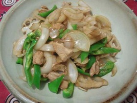 やさしいお酢で野菜炒め